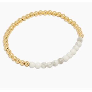 Gorjana Power Gemstone Aura bracelet in Howlite Calming